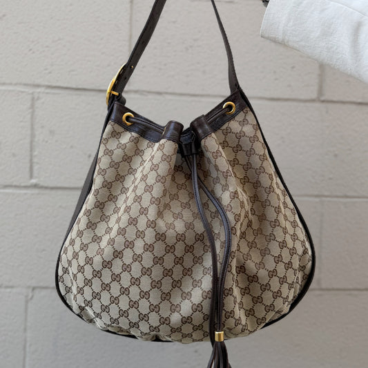 Gucci Drawstring Hobo Bag