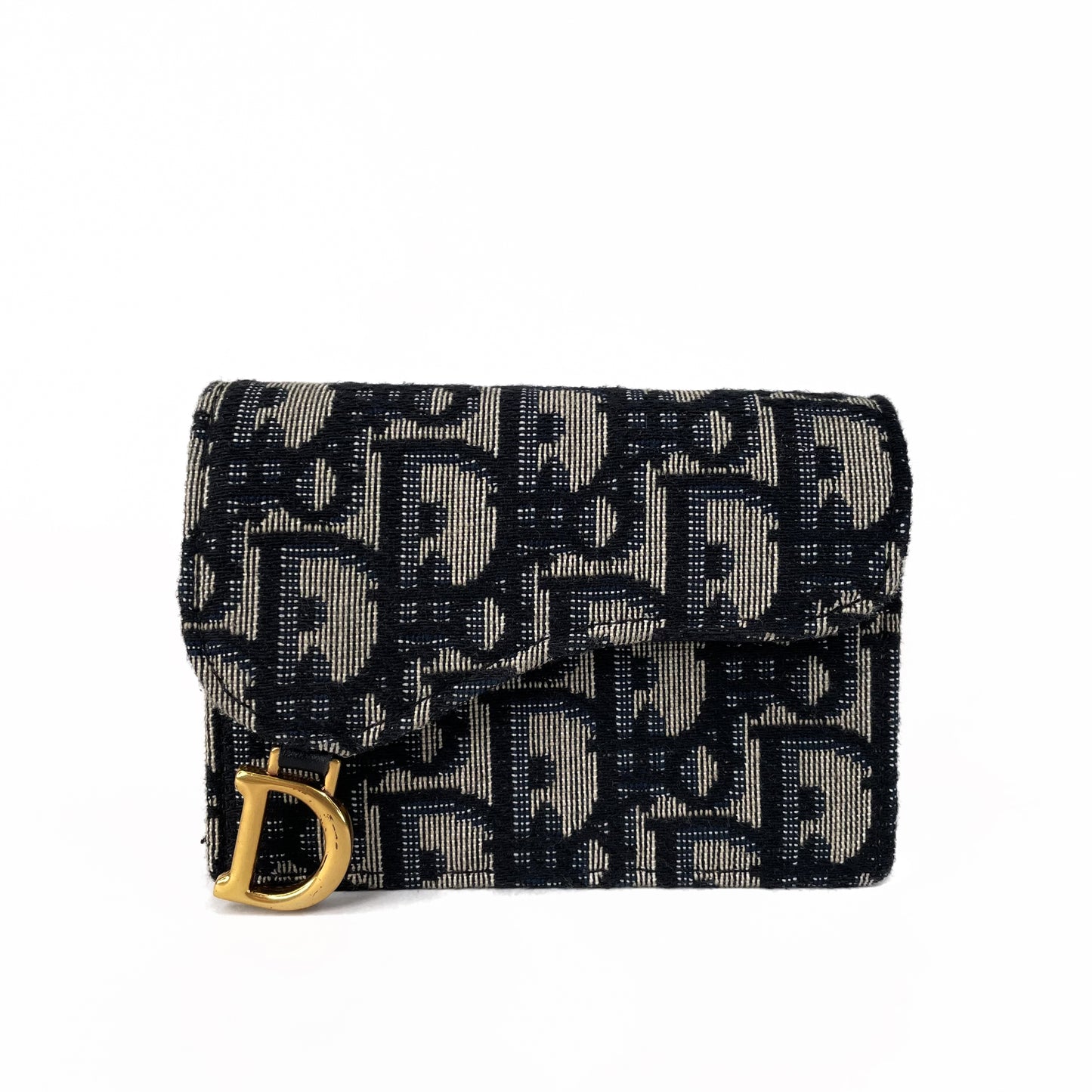 Dior Saddle Oblique Card Holder