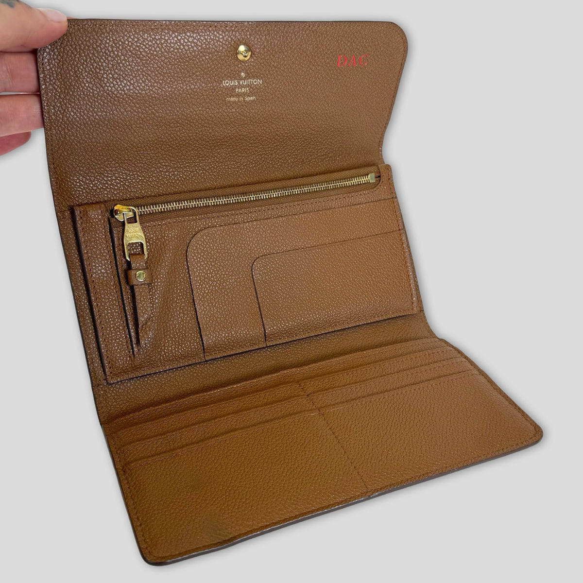 Louis Vuitton Virtuose Empriente Leather Wallet