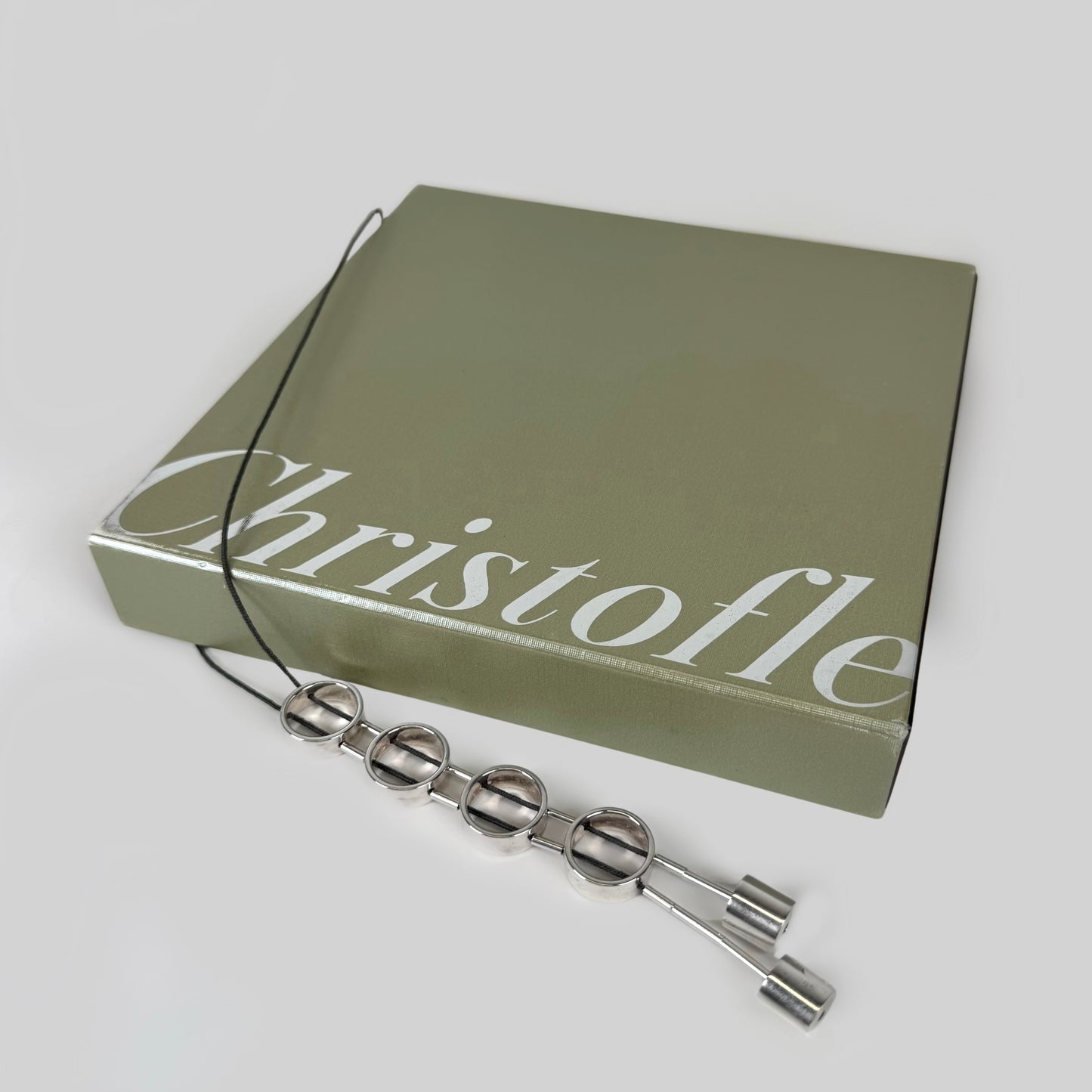 Christofle Multi-Ring Necklace