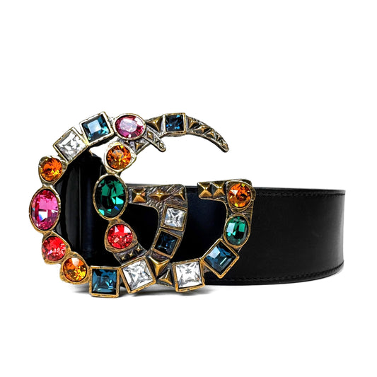 Gucci Crystal GG Belt