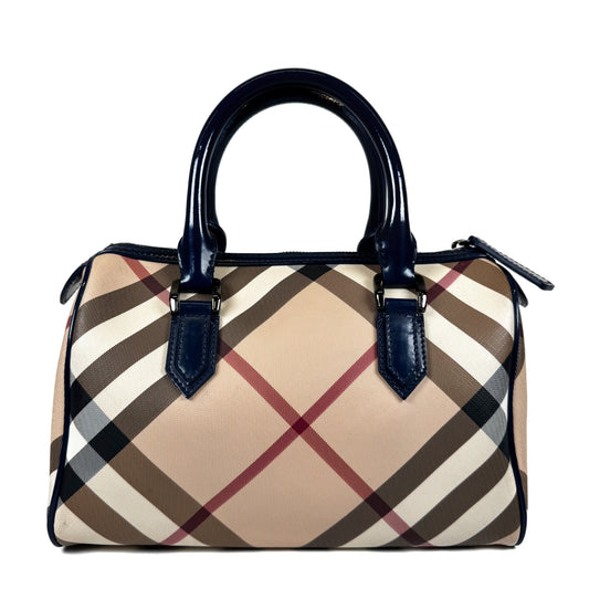 Burberry Check Bowling Bag