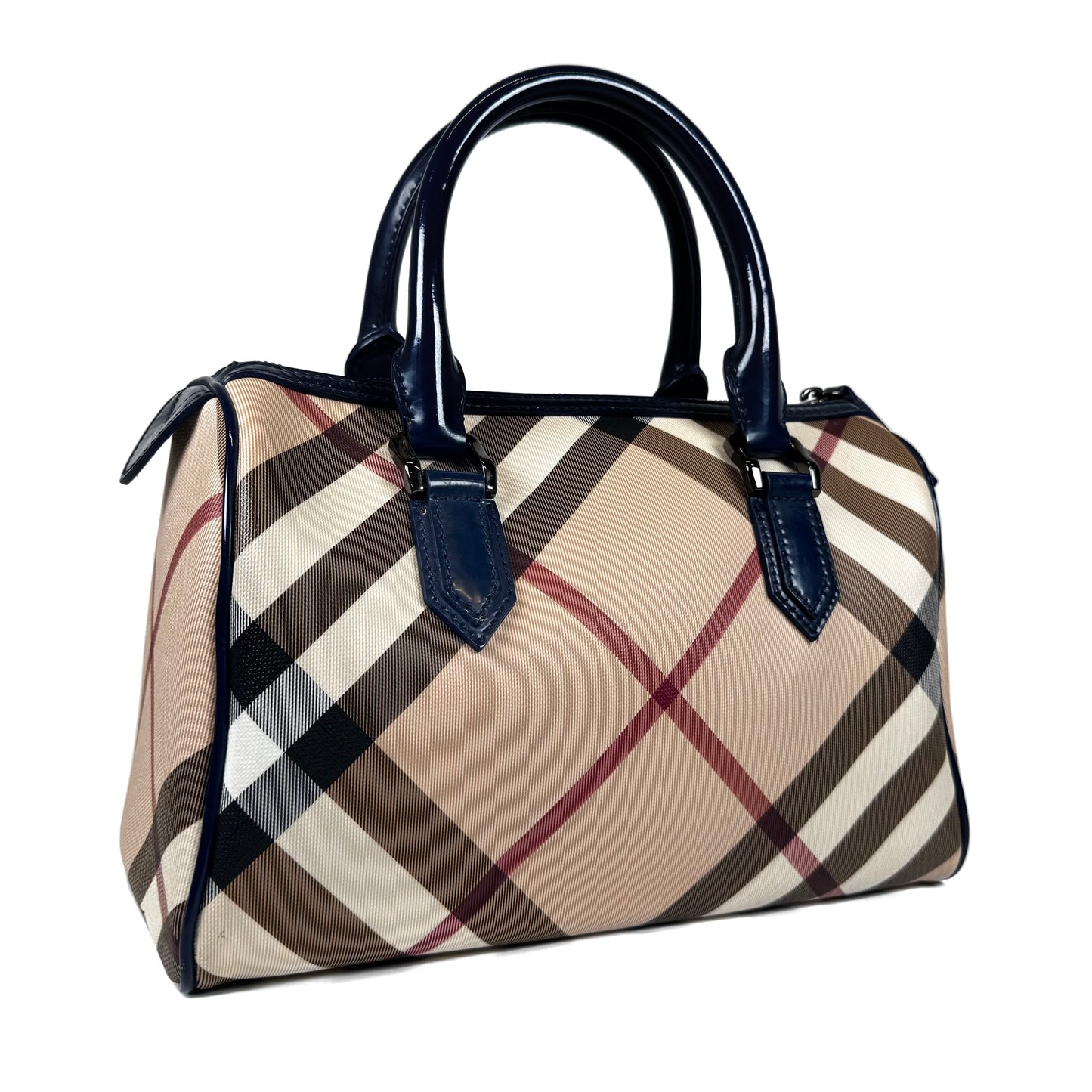 Burberry Check Bowling Bag