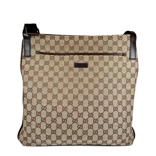 Gucci GG Canvas Messenger Bag