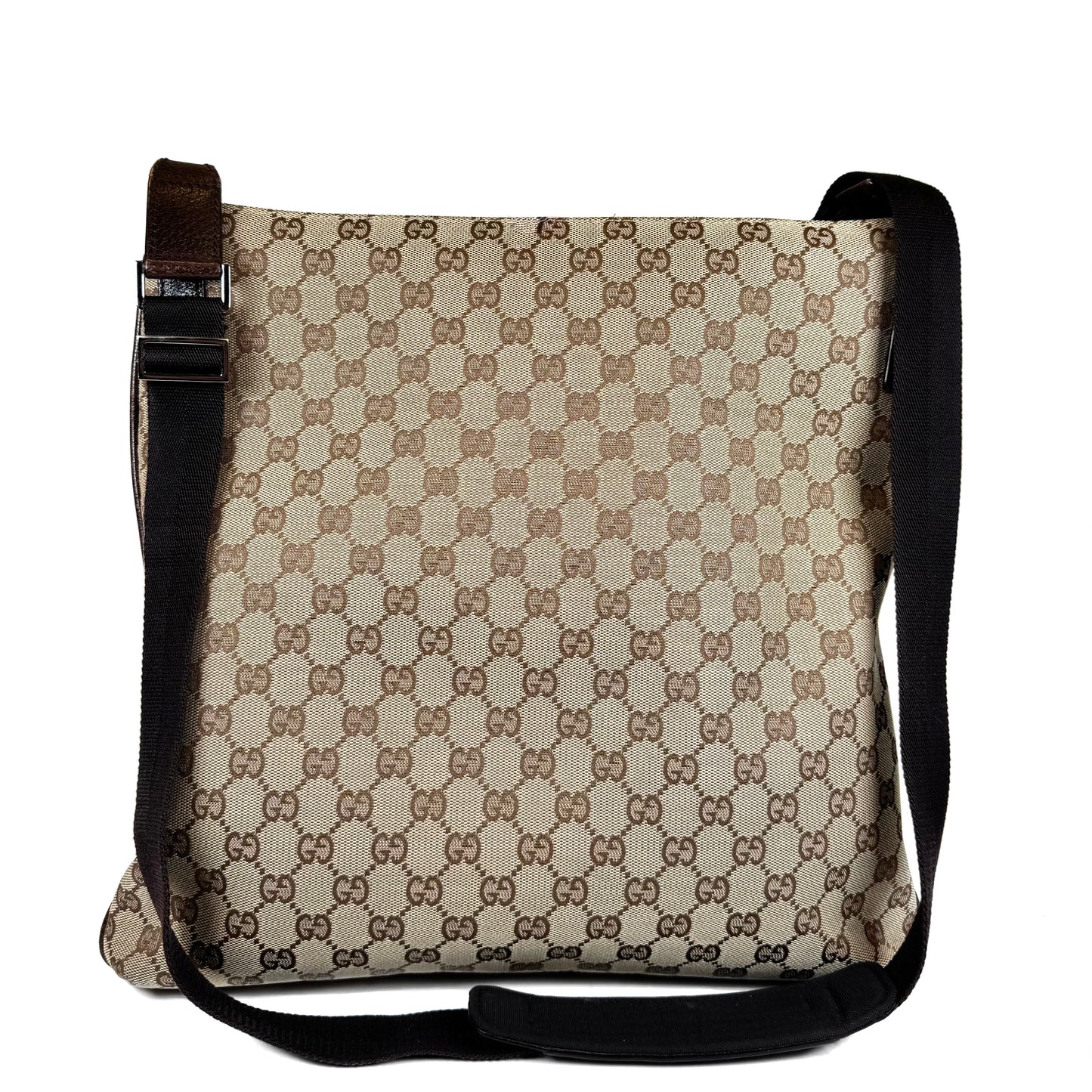 Gucci GG Canvas Messenger Bag