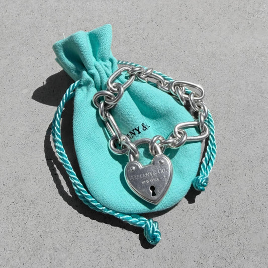 Tiffany & Co. Heart Padlock Bracelet