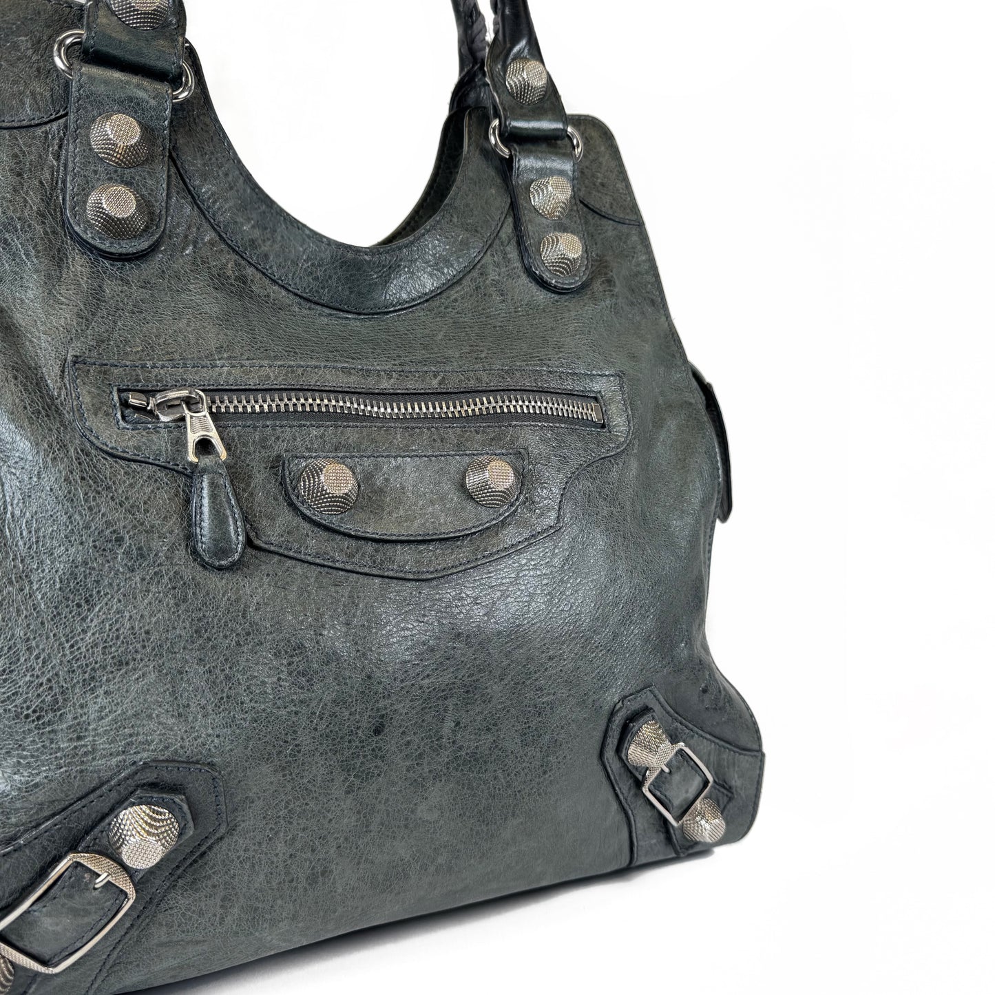 Balenciaga Giant 21 Motocross Hobo Bag