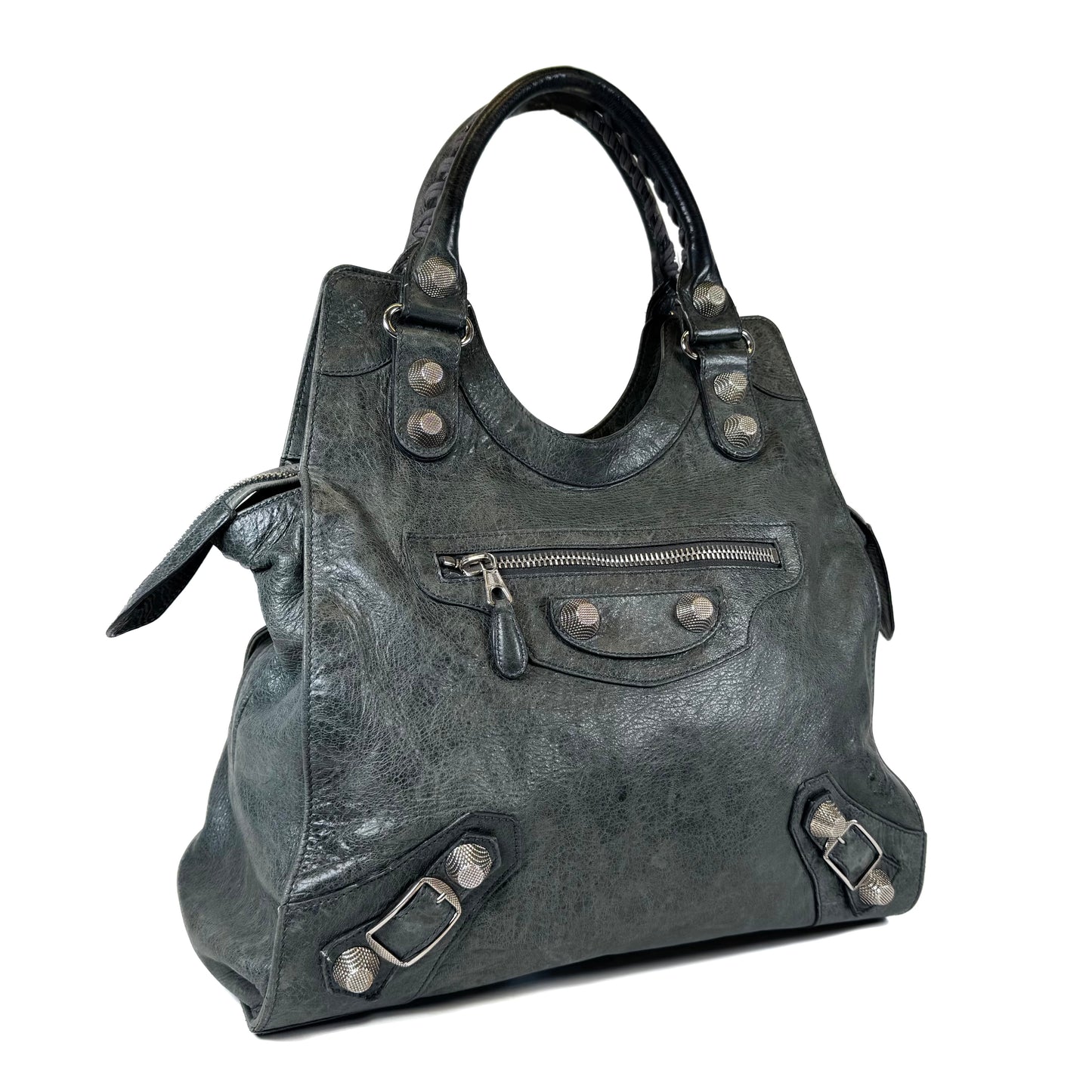 Balenciaga Giant 21 Motocross Hobo Bag