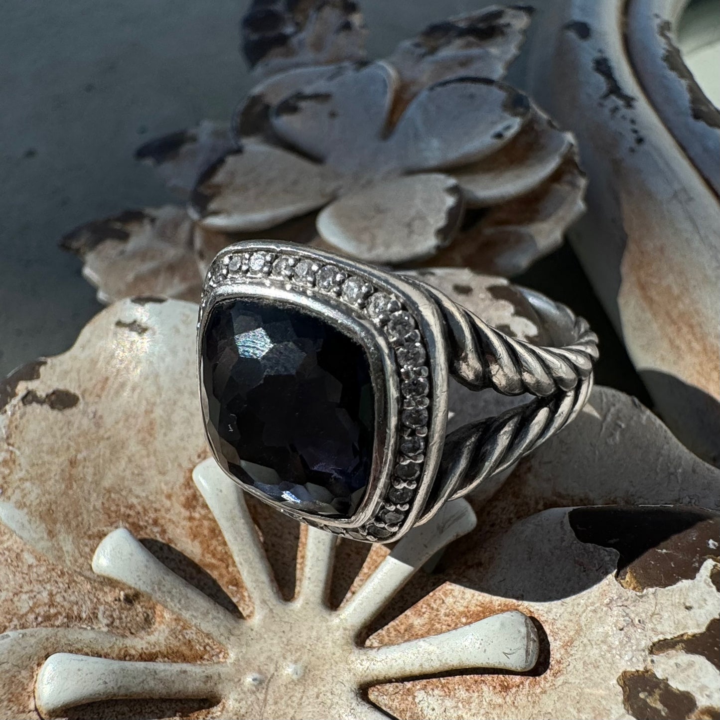 David Yurman Albion Black Orchid Ring