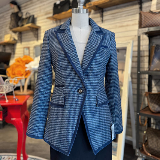 Veronica Beard Halia Houndstooth Jacket