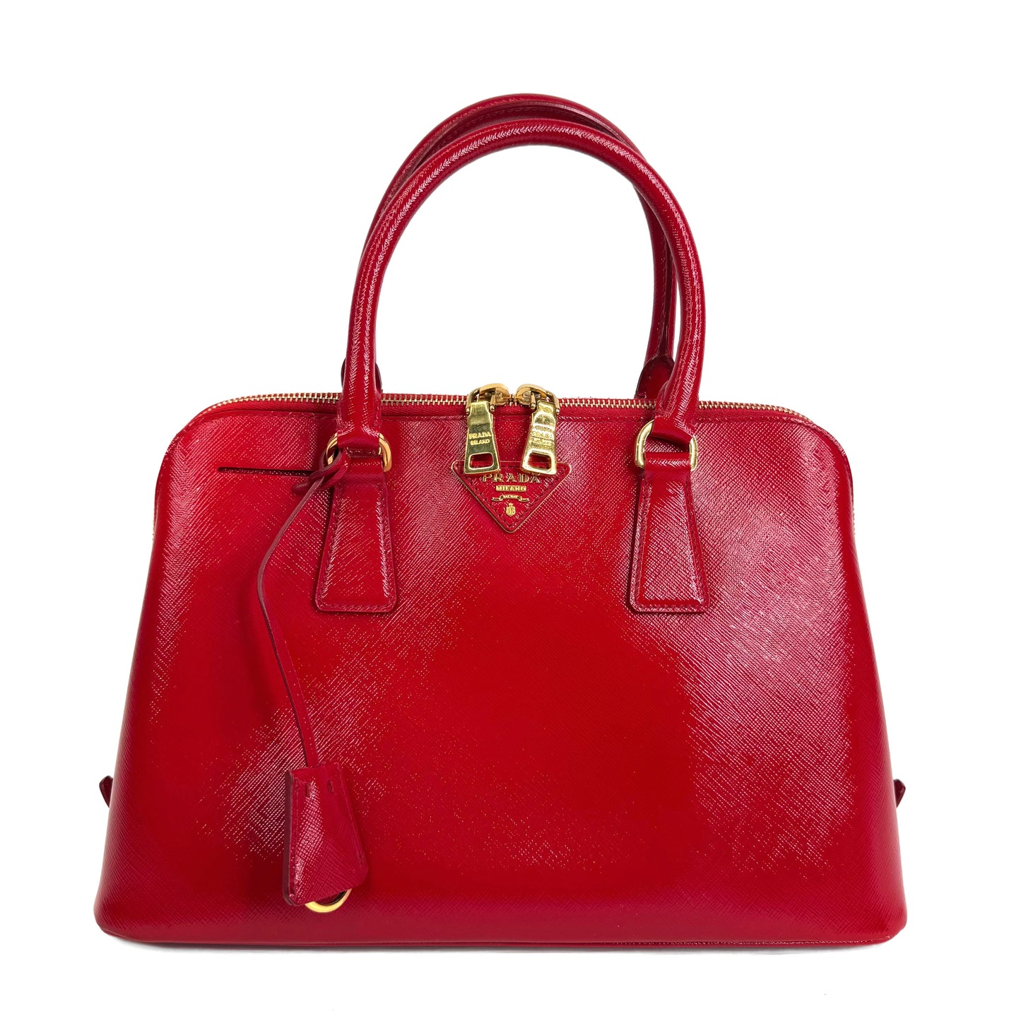 Prada Promenade Saffiano Dome Medium Bag