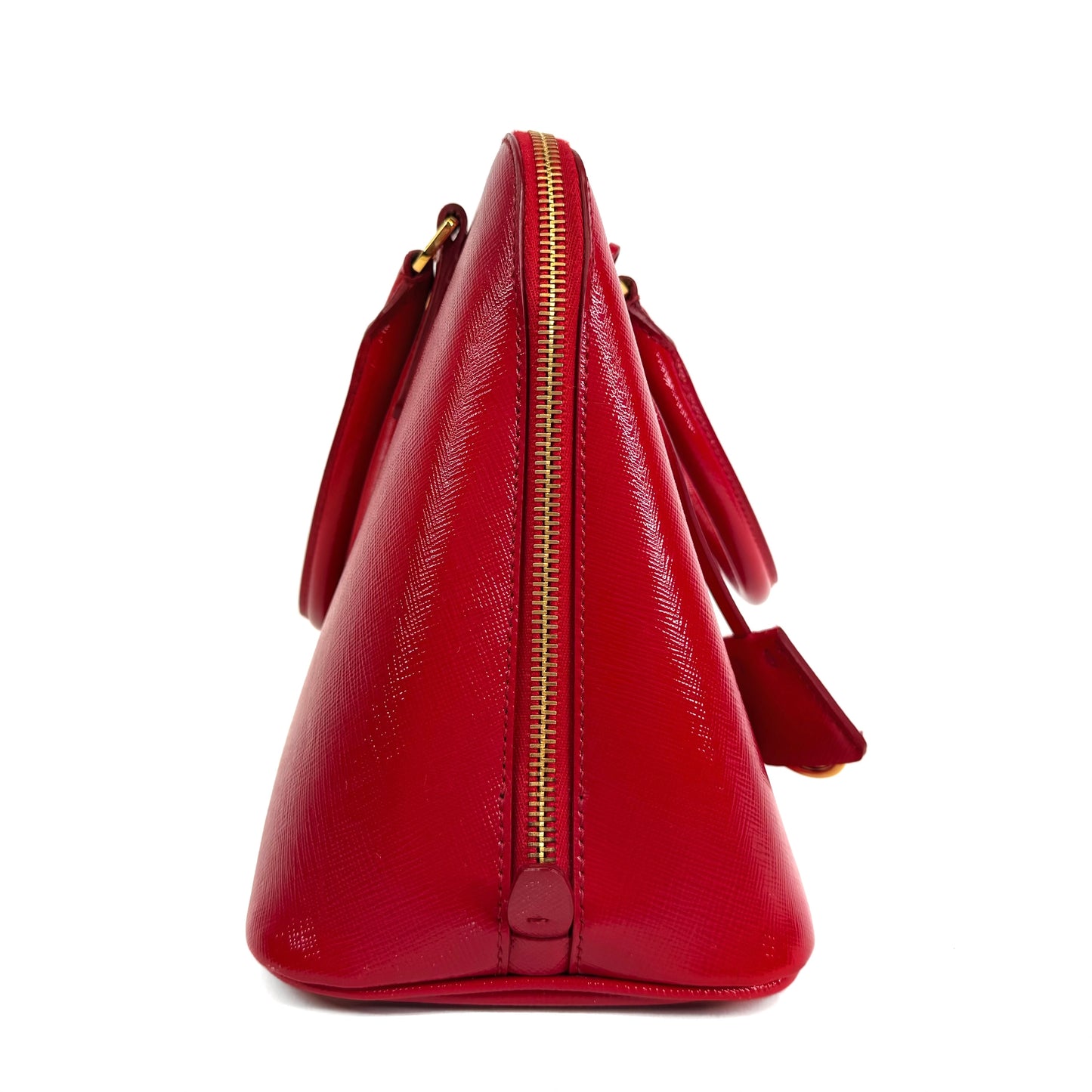 Prada Promenade Saffiano Dome Medium Bag