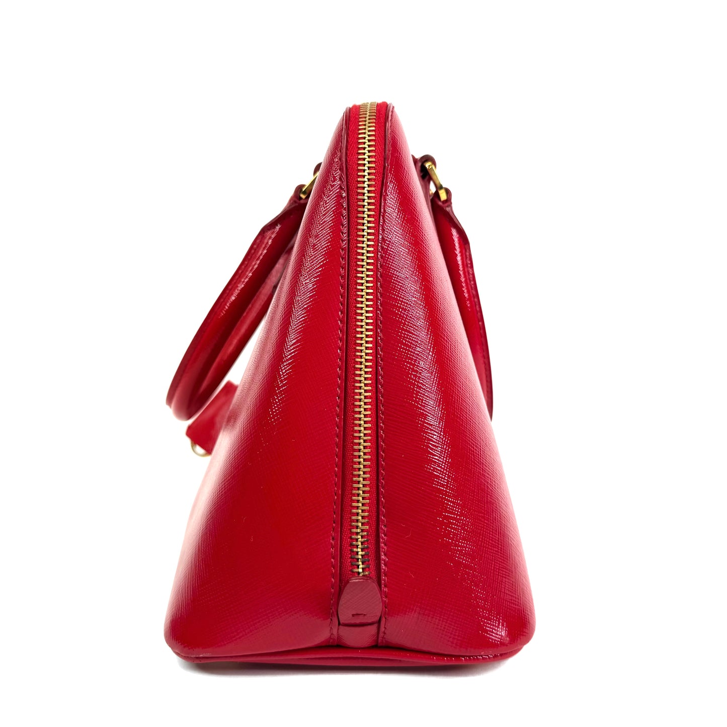 Prada Promenade Saffiano Dome Medium Bag