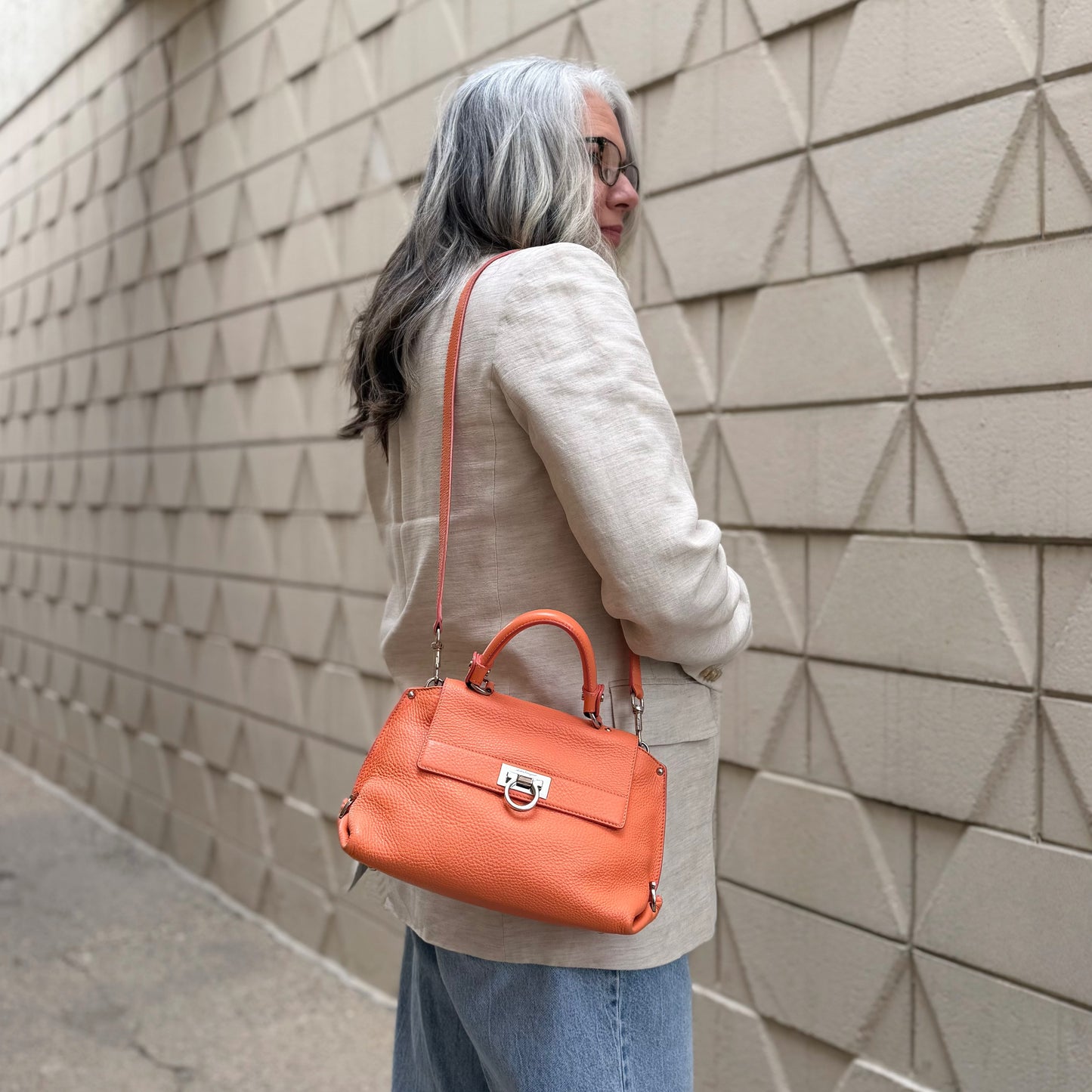 Salvatore Ferragamo Sofia Satchel