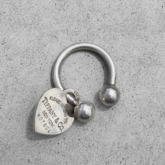 Tiffany & Co. Return to Heart Key Ring