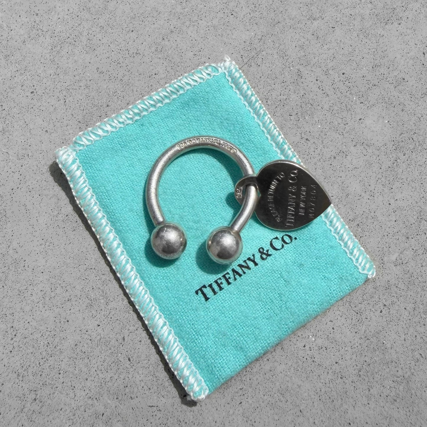Tiffany & Co. Return to Heart Key Ring