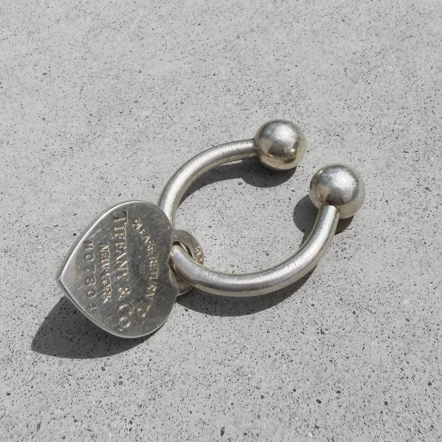 Tiffany & Co. Return to Heart Key Ring