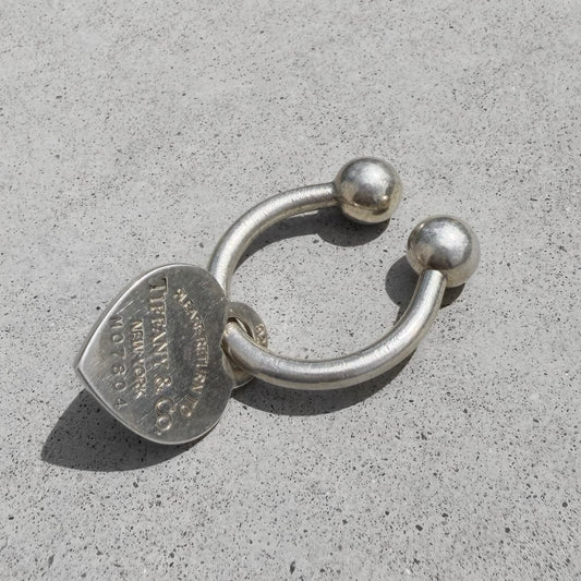 Tiffany & Co. Return to Heart Key Ring