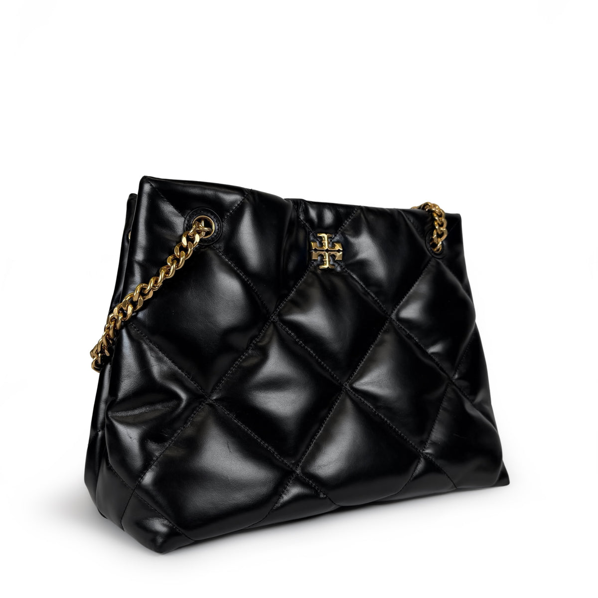 Tory Burch Kira Diamond Quilt Leather Tote Bag
