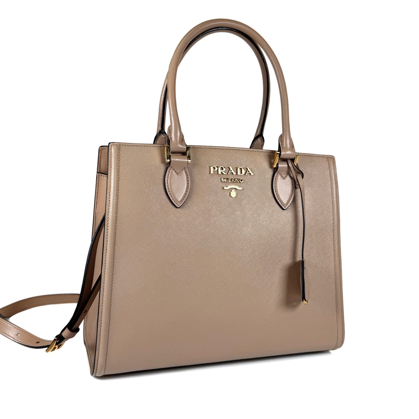 Prada Saffiano Leather Tote Bag