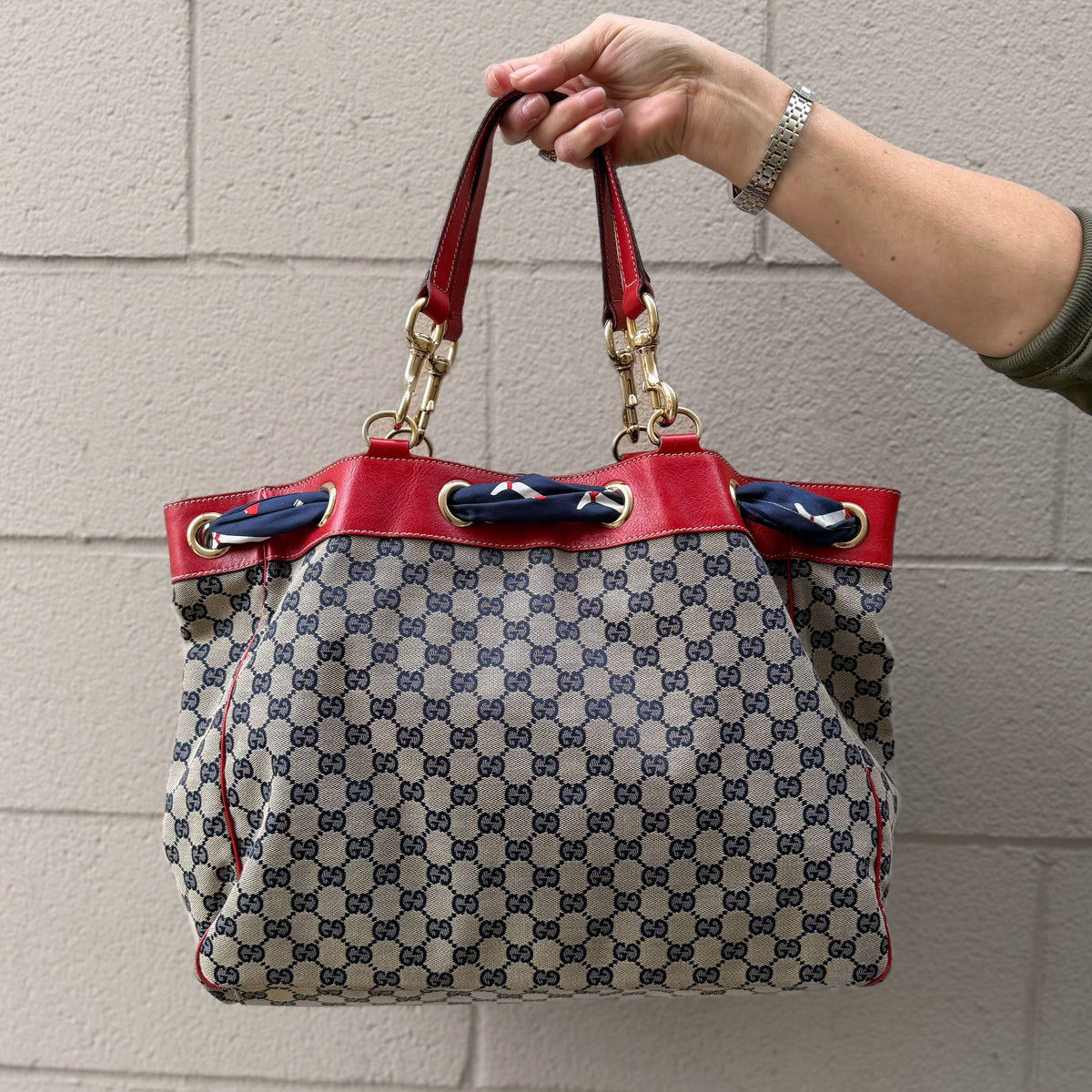 Gucci Positano Tote Bag