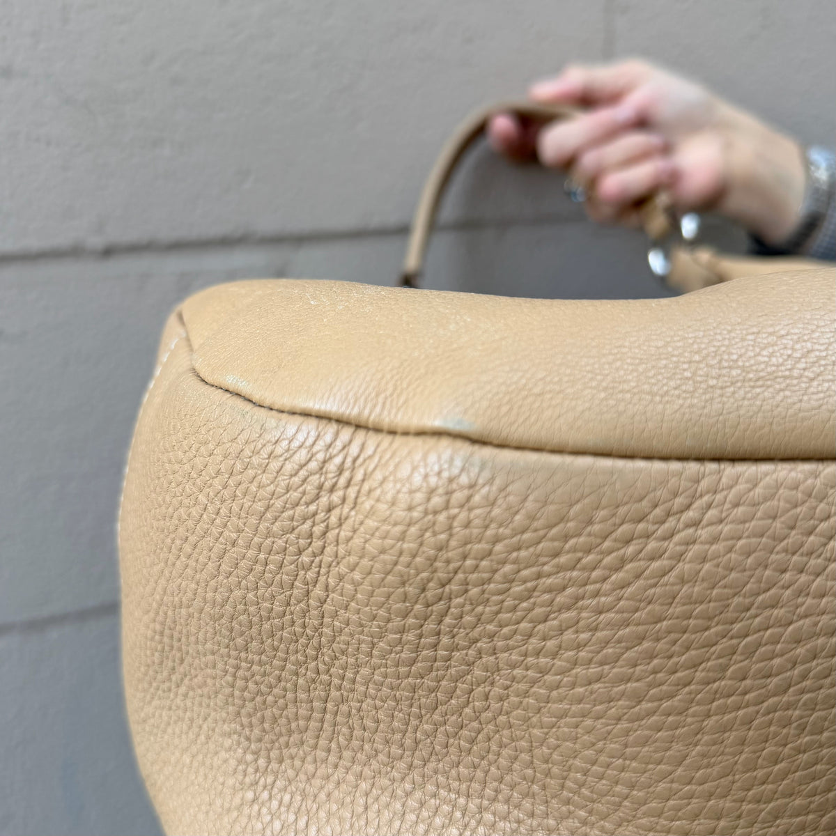 Prada Vitello Daino Hobo Bag