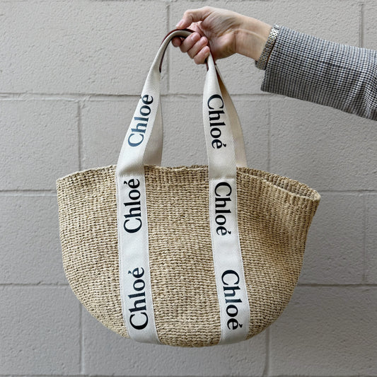 Chloé Large Woody Basket Bag