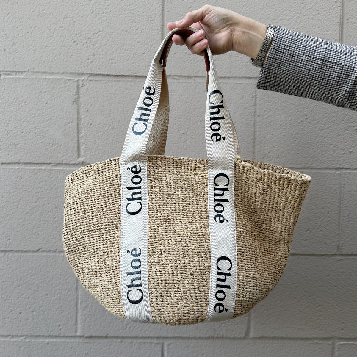 Chloé Large Woody Basket Bag