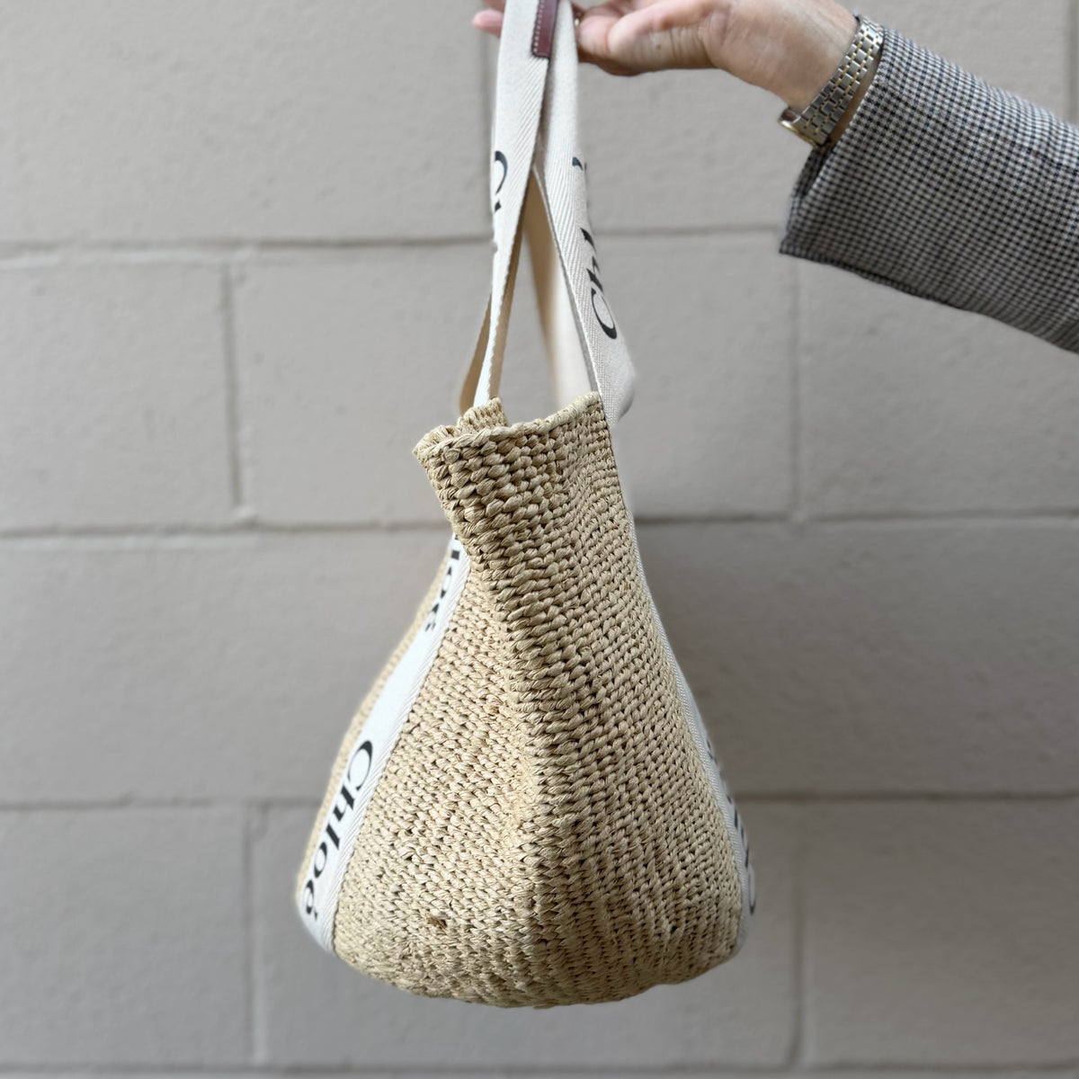 Chloé Large Woody Basket Bag