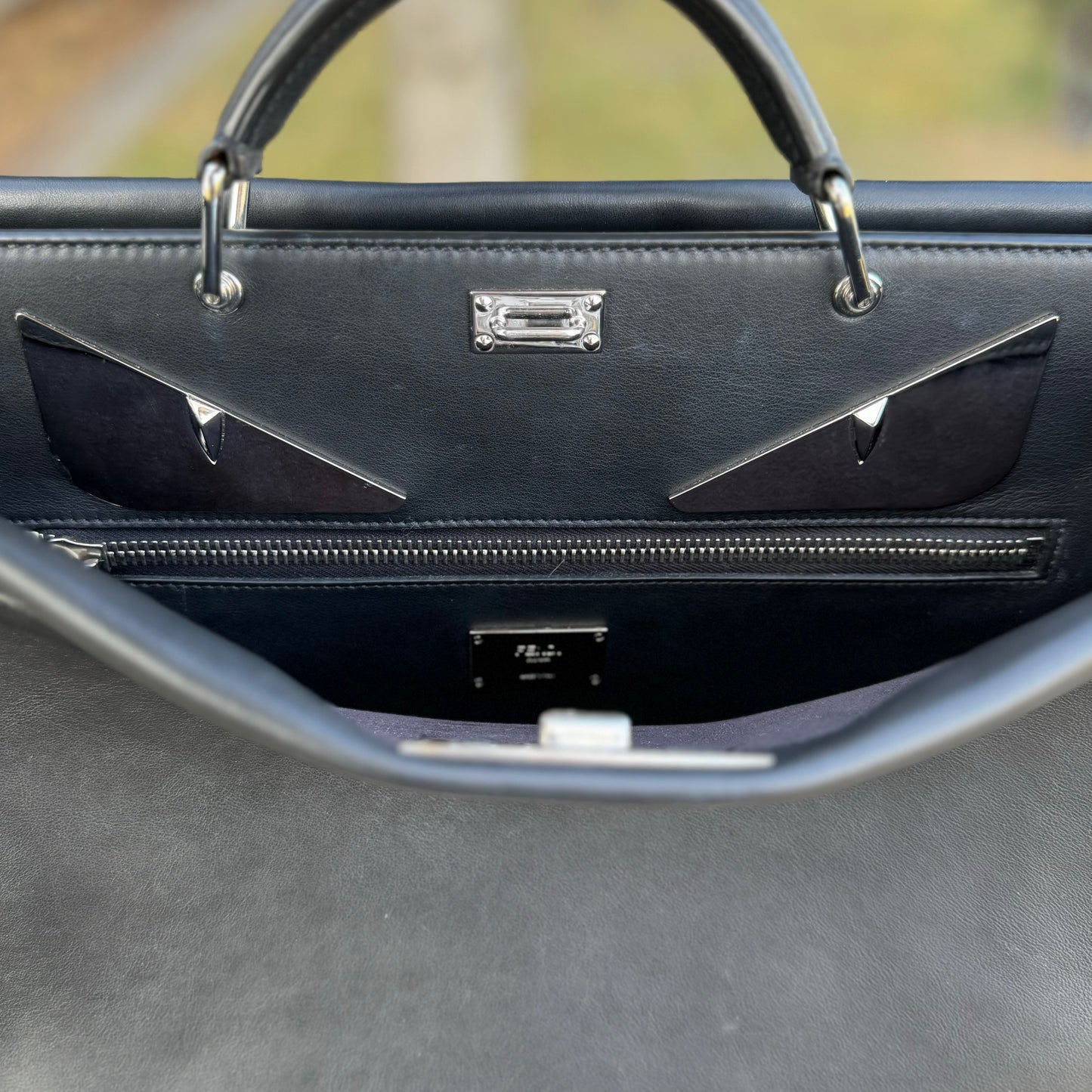 Fendi Peekaboo Monster Briefcase