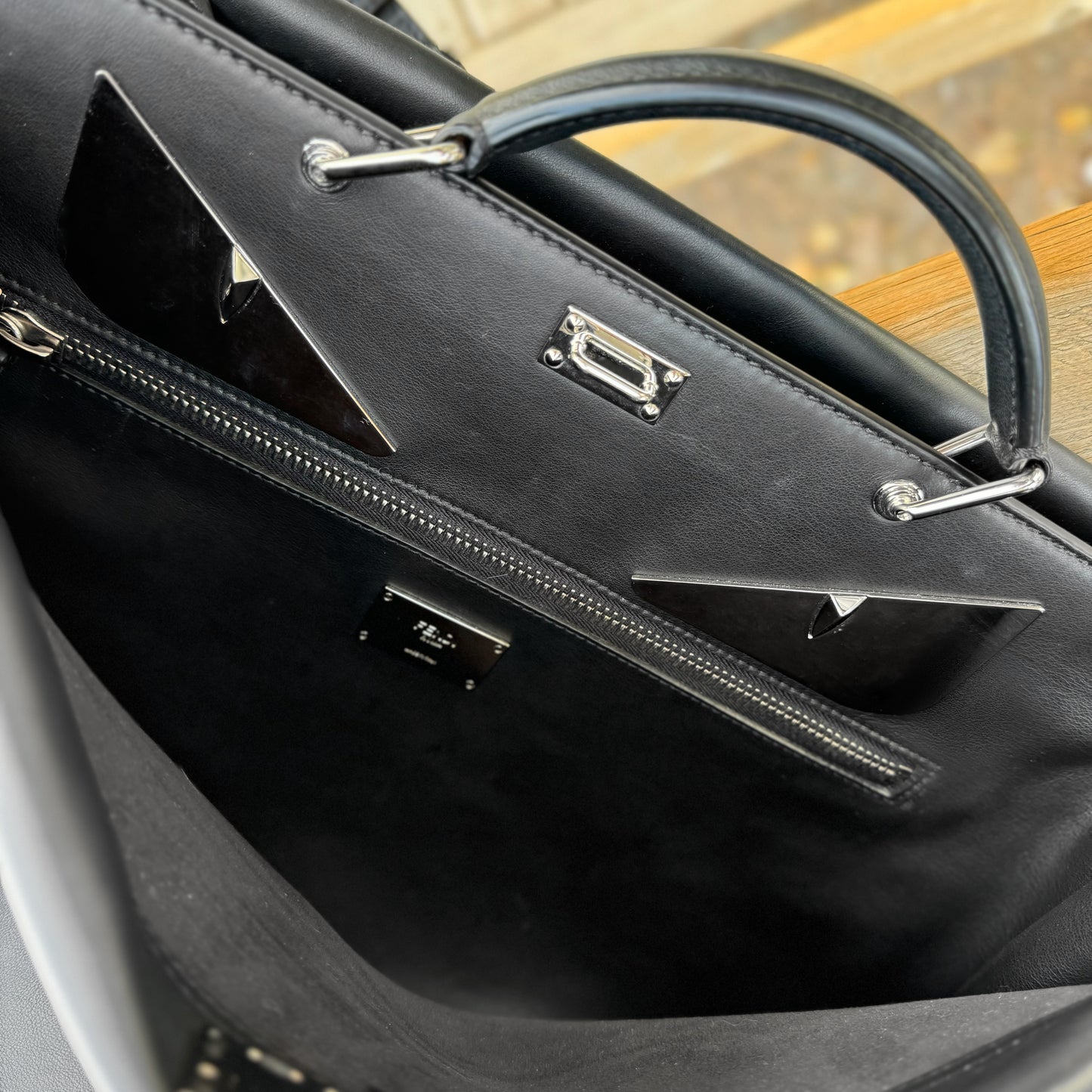 Fendi Peekaboo Monster Briefcase