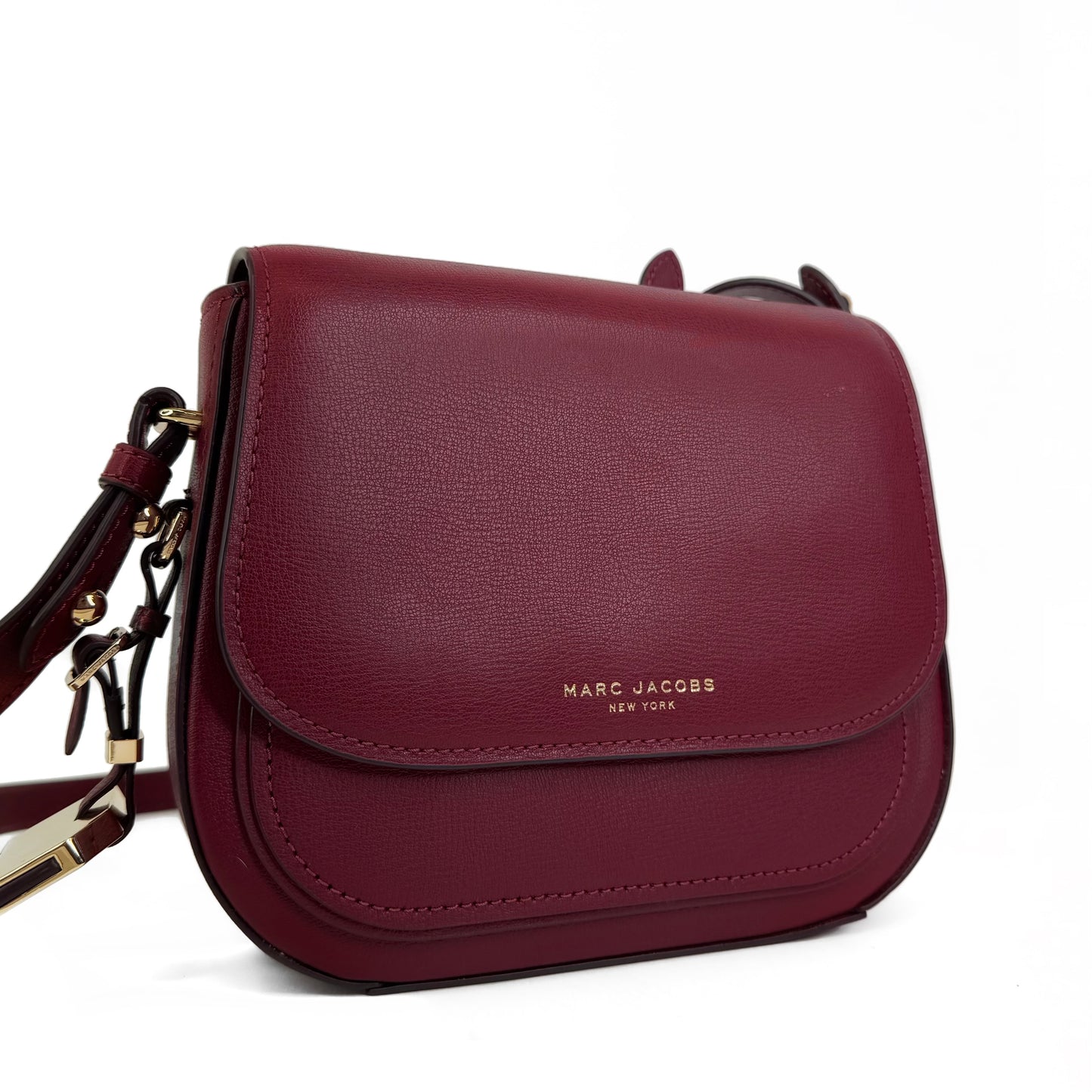 Marc Jacobs Rider Saddle Pomegranate Bag