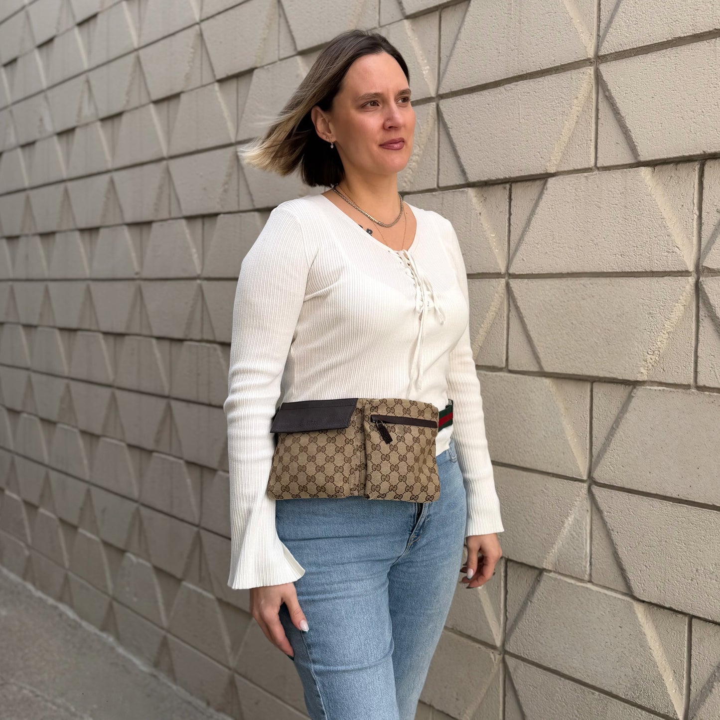 Gucci GG Canvas Belt Bag