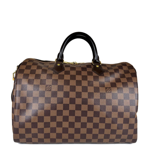 Louis Vuitton Speedy 35 Bandoliere Bag