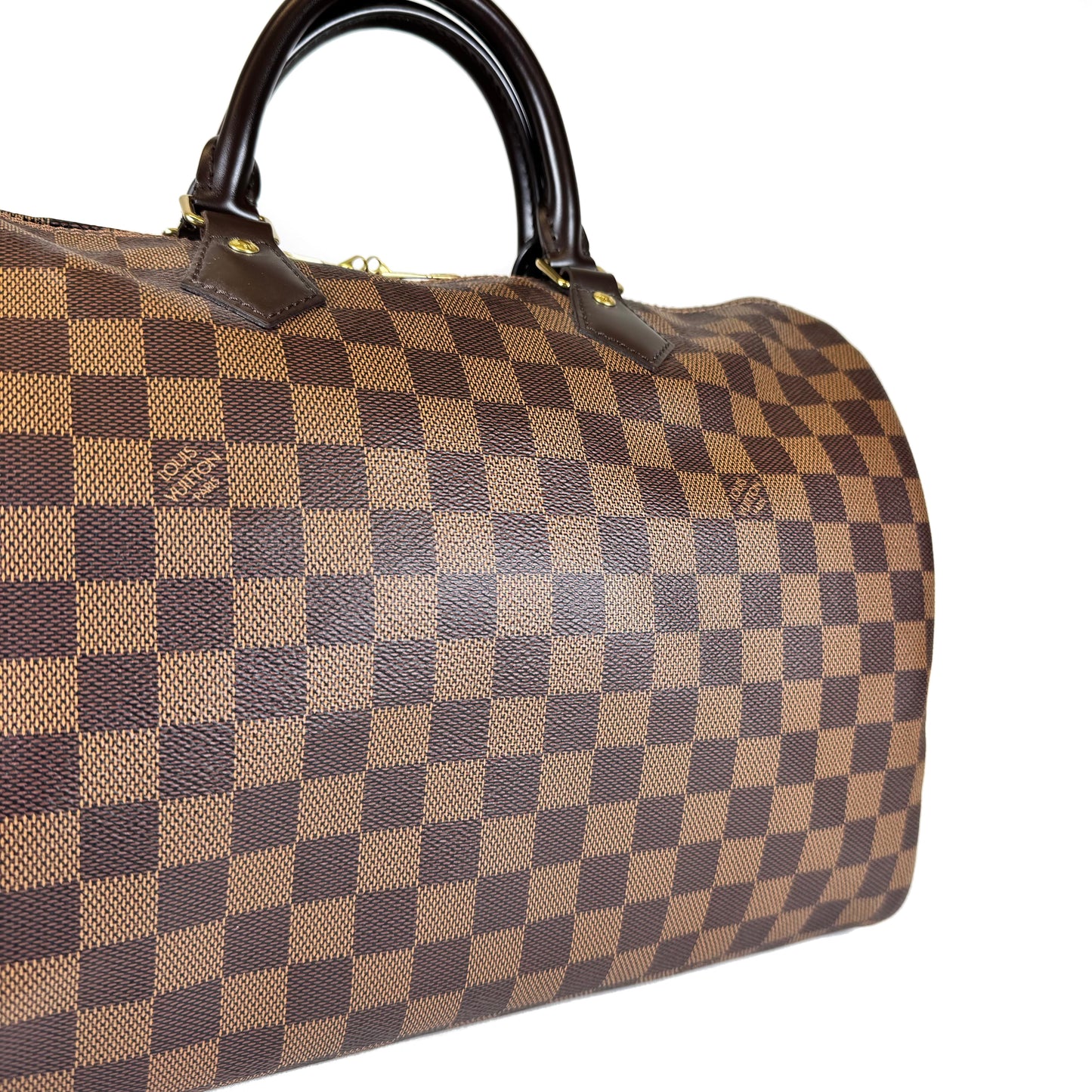 Louis Vuitton Speedy 35 Bandoliere Bag