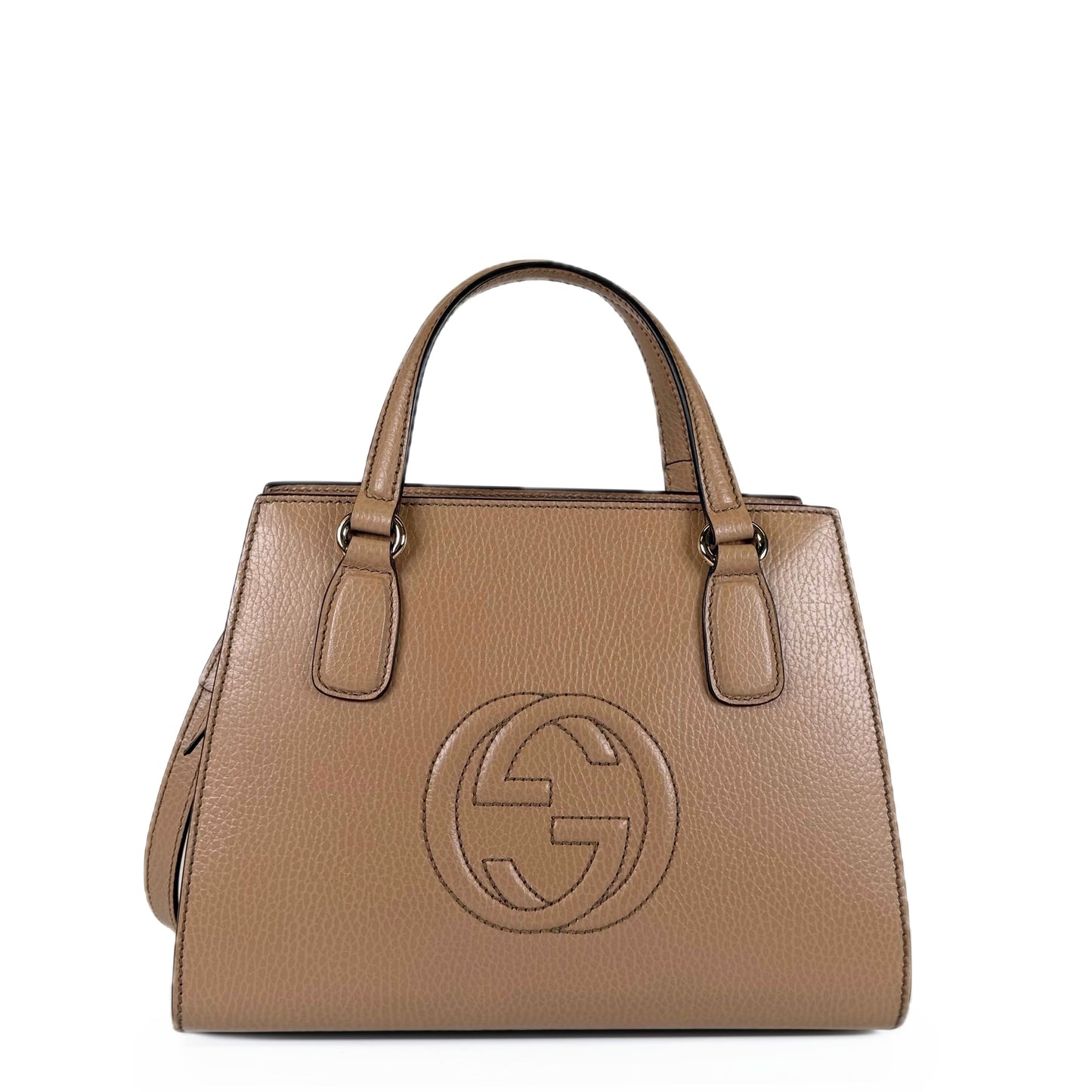 Gucci Soho Interlocking G Small Tote Bag