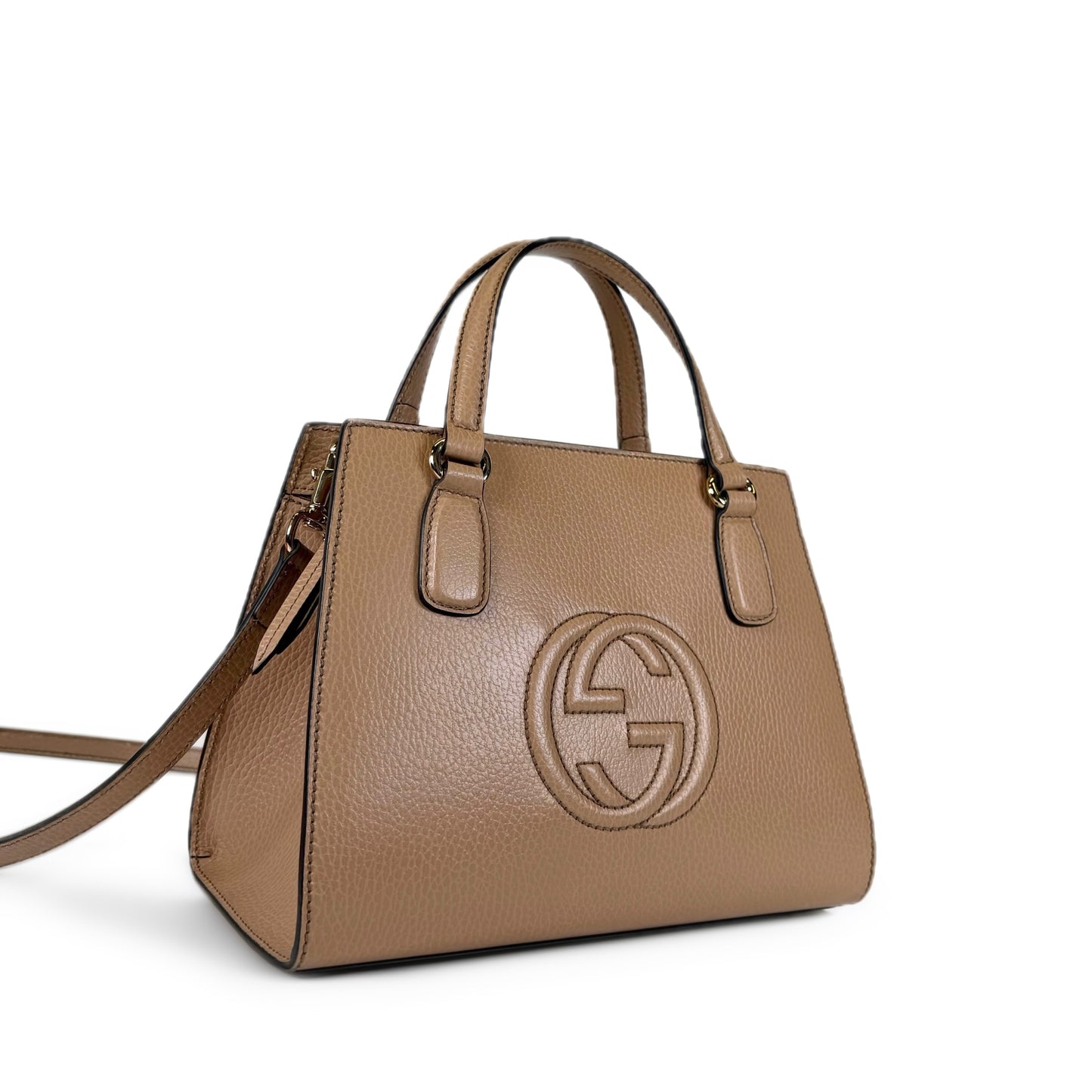 Gucci Soho Interlocking G Small Tote Bag