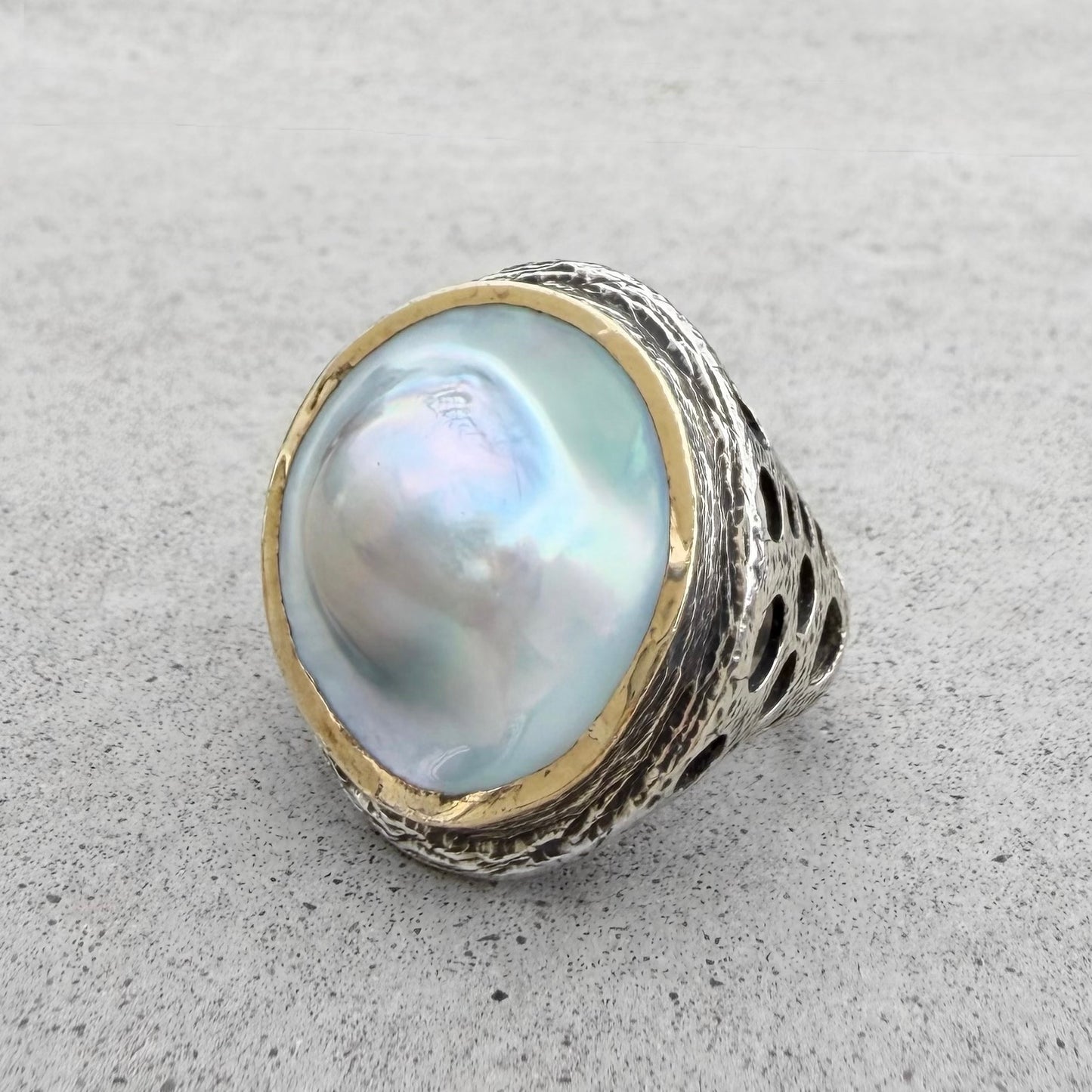 Styliano Mabe Pearl Ring