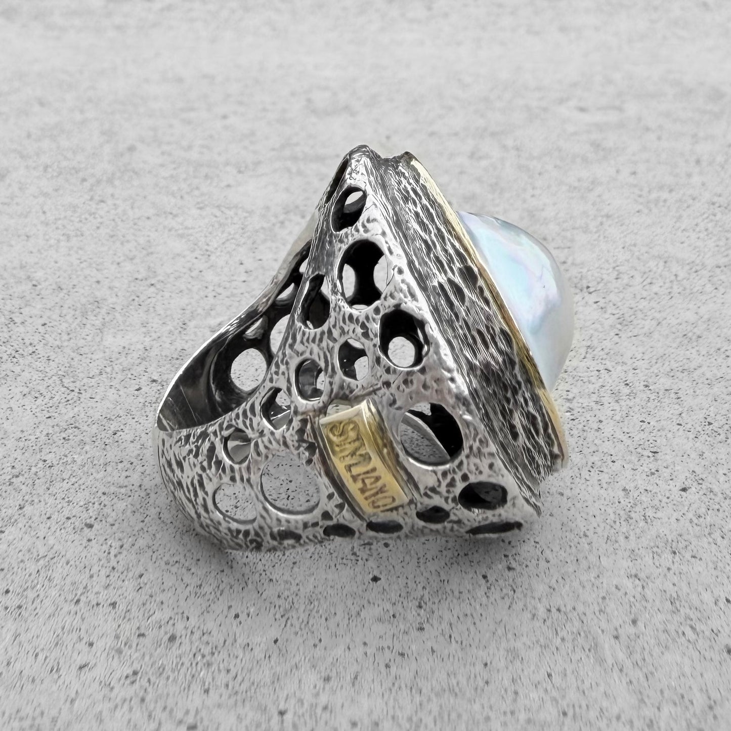 Styliano Mabe Pearl Ring