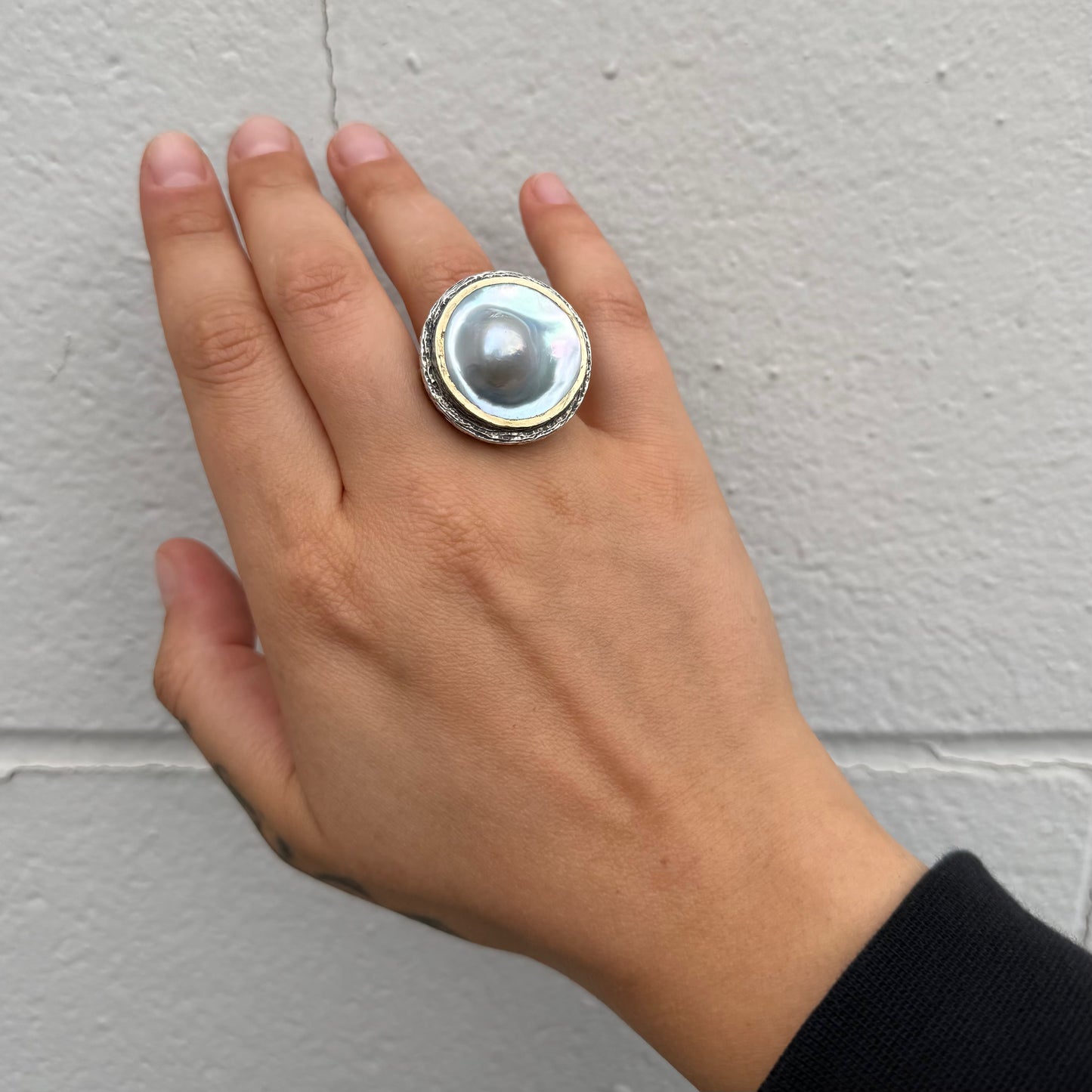 Styliano Mabe Pearl Ring