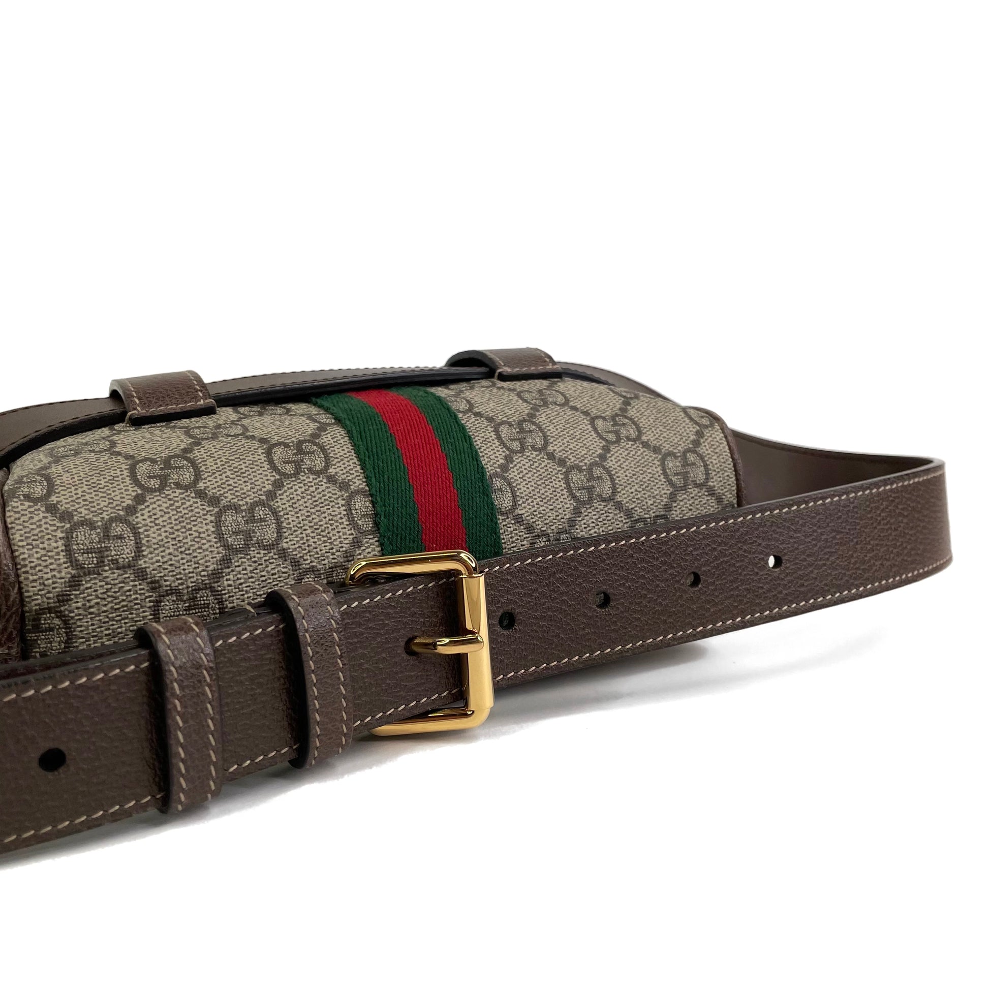 Gucci Ophidia belt bag Beige Leather ref.243468 - Joli Closet