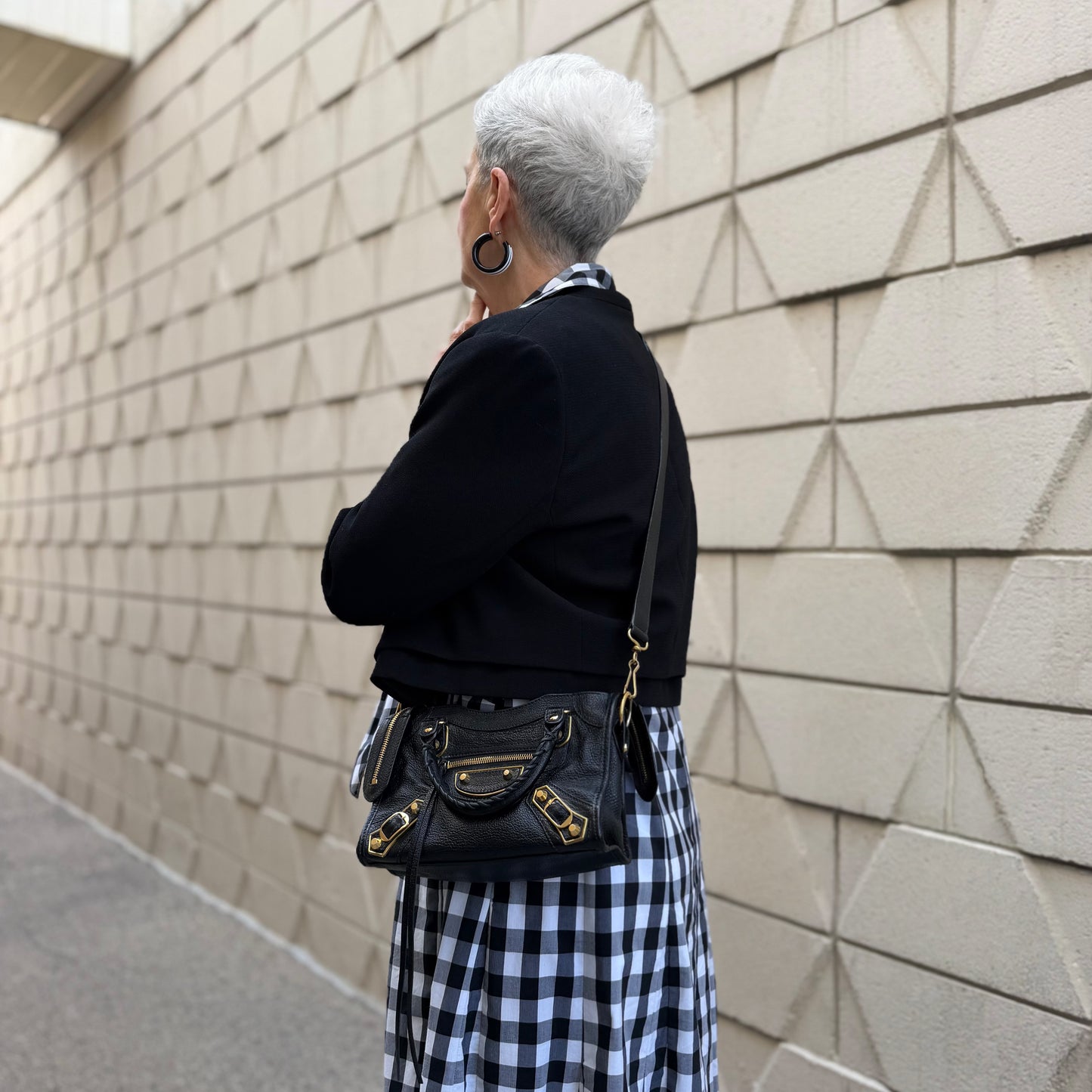 Balenciaga Metallic Edge Mini City Bag