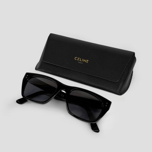 Celine Rectangular Acetate Sunglasses