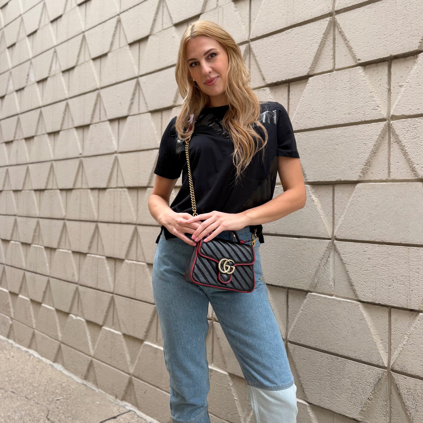 Gucci GG Marmont Mini Torchon Bag