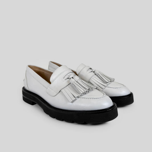 Stuart Weitzman Mila Lift Tassel Loafers