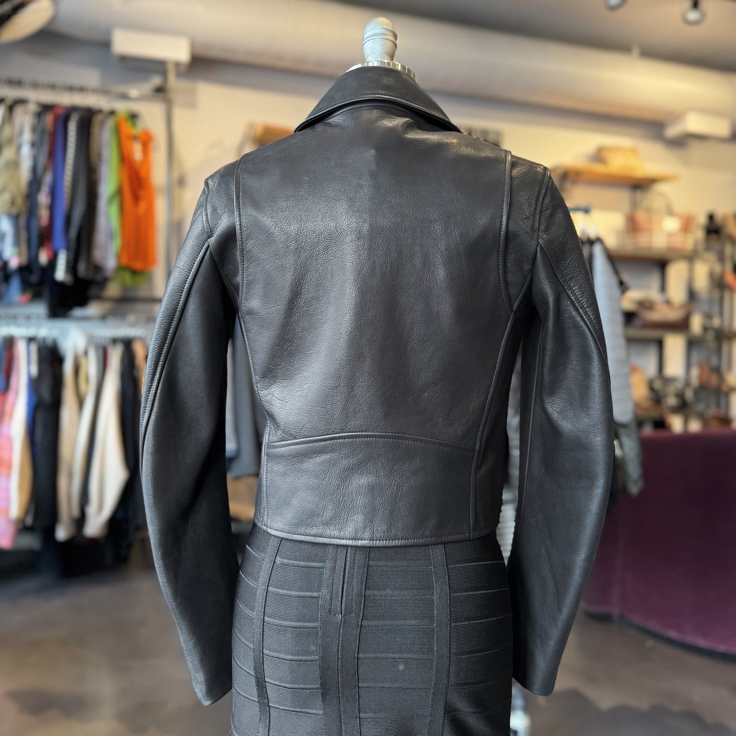 Alexander Wang Buttoned Moto Jacket