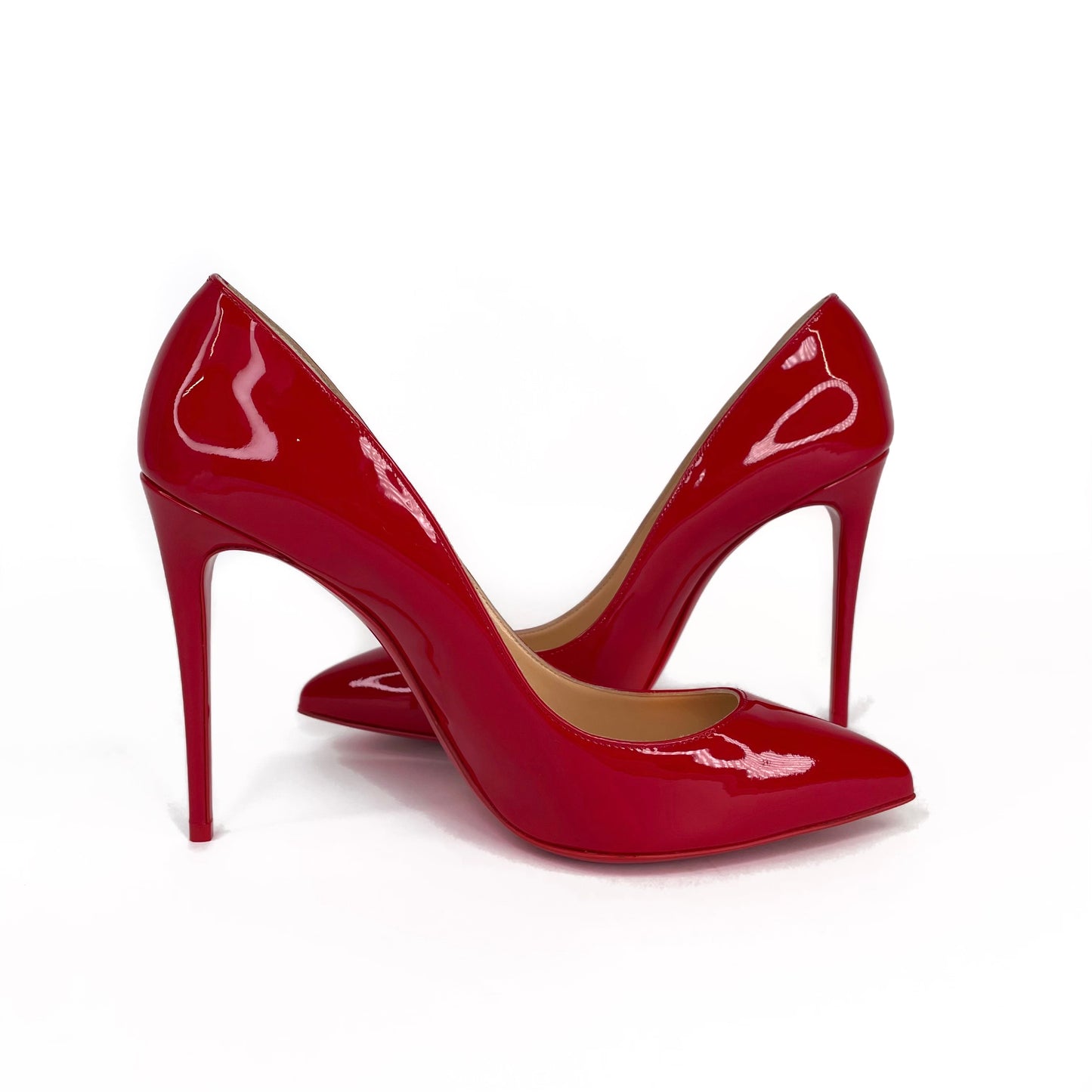 Christian Louboutin Patent Pump Kate Red Shoes