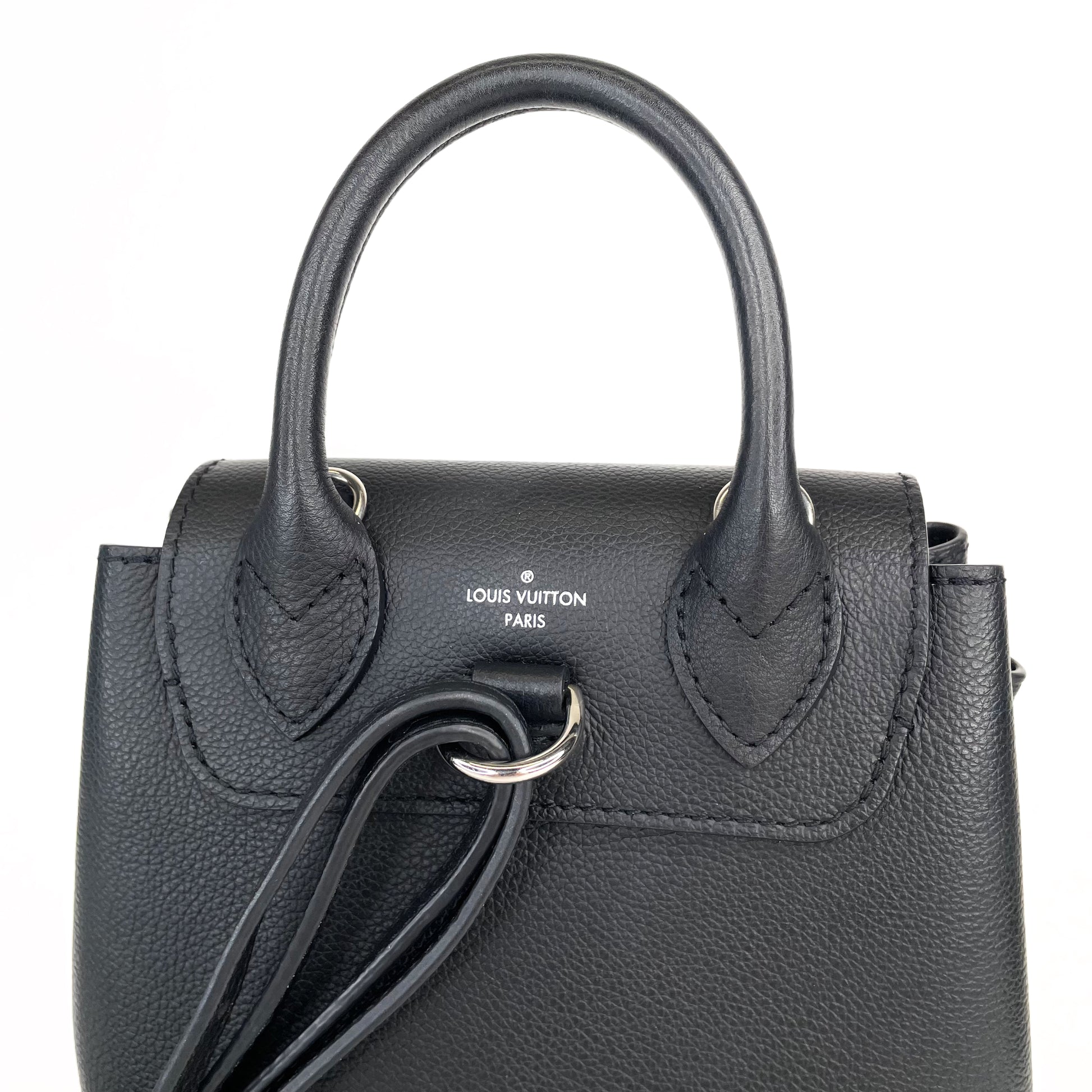 Louis Vuitton LockMe Short Handle Bag at Jill's Consignment