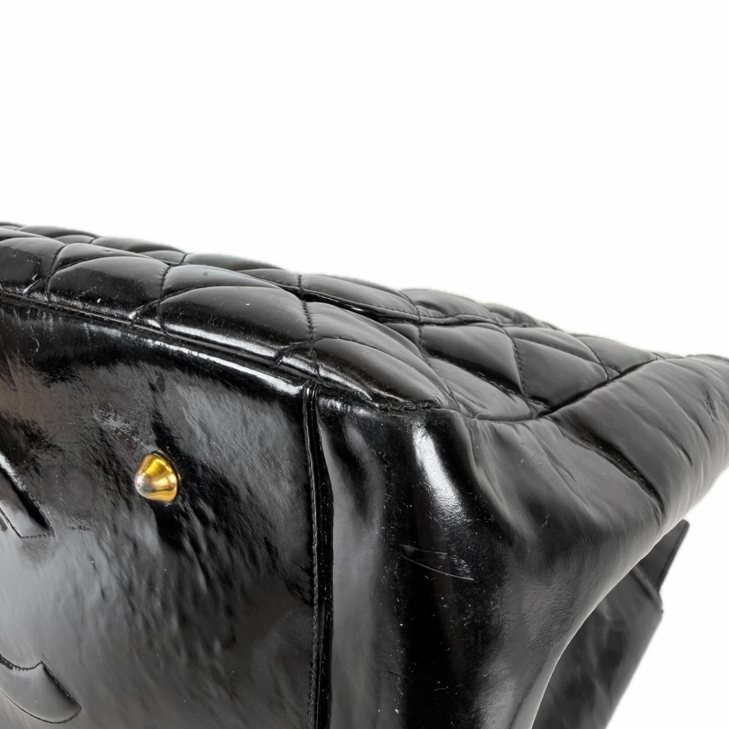 Chanel Timeless Patent Grand Shopping Tote