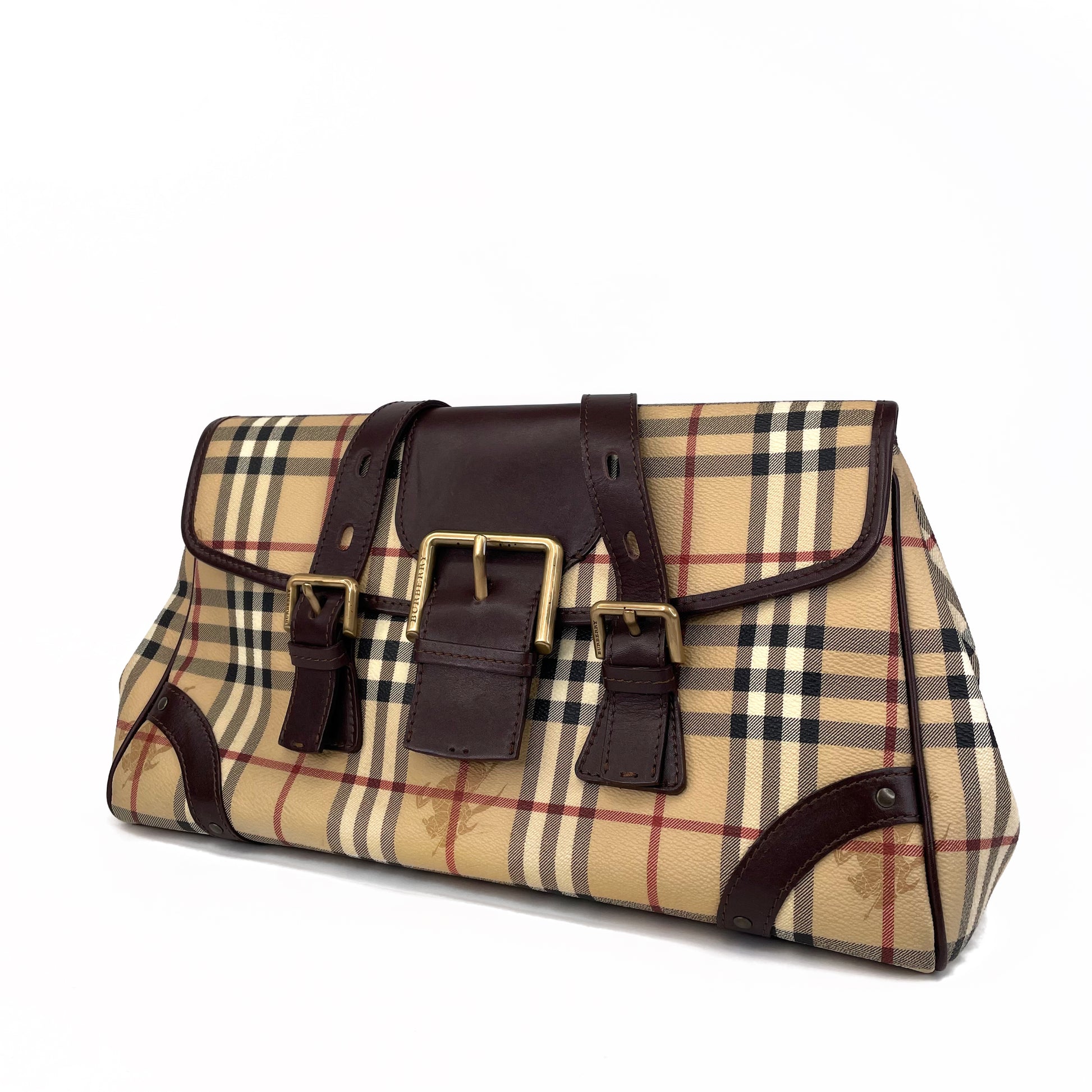 Burberry Haymarket Check Baby Bridle Crossbody Bag – Chicago Pawners &  Jewelers